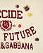 Толстовка-худи с принтом &quot;Decide your future&quot; Dolce&Gabbana | Фото 4