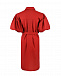 Красное платье с рукавами-фонариками Brunello Cucinelli | Фото 2