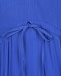 Синее платье с кулиской под грудью Pietro Brunelli | Фото 10