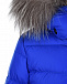 Пальто приталенного кроя с меховой опушкой Moncler | Фото 6