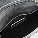 Серебристая стеганая сумка с лого Roberto Cavalli | Фото 6