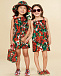 Платье на бретелях с принтом &quot;герань&quot; Dolce&Gabbana | Фото 2