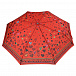 Красный зонт с принтом в сердечках, 30 см Moschino | Фото 3
