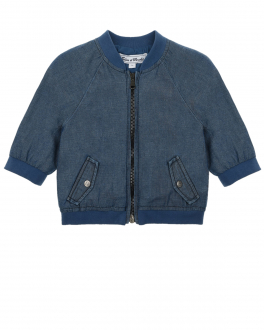 Синяя джинсовая куртка Tartine et Chocolat Синий, арт. TS41001 04 MARINE | Фото 1