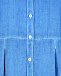 Синее платье-рубашка 120% Lino | Фото 7