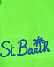Шорты для купания зеленого цвета Saint Barth | Фото 3