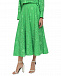 Зеленая юбка с перфорацией MSGM | Фото 5