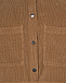 Вельветовая рубашка с накладными карманами, коричневая Deha | Фото 3