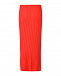 Красная кашемировая юбка Allude | Фото 5