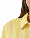 Светло-желтое платье с накладными карманами Forte dei Marmi Couture | Фото 8