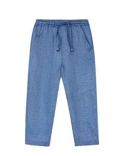 Льняные брюки с карманами Arc-en-ciel | Фото 1