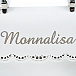 Белая сумка Bimba с принтом Monnalisa | Фото 5