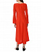 Шелковое платье с вырезом на груди, красное Dorothee Schumacher | Фото 6