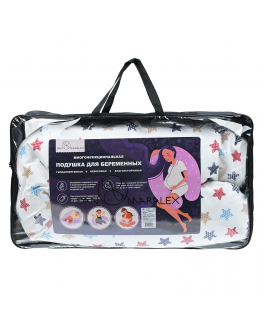 Подушка для беременных и кормления &quot;Разноцветные звезды&quot;, 180 см Dan Maralex , арт. 400553227 | Фото 2