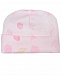 Розовая шапка с морским принтом Lyda Baby | Фото 2