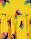 Желтое платье с принтом &quot;бабочки&quot; Stella McCartney | Фото 4