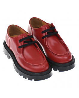 Красные низкие ботинки Gallucci Красный, арт. J20247AM B3T300- | Фото 1