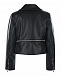 Черная куртка &quot;косуха&quot; из эко-кожи Ermanno Scervino | Фото 2
