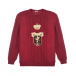 Бордовый джемпер из шерсти Dolce&Gabbana | Фото 1