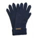 Двойные темно-синие перчатки Il Trenino | Фото 1