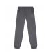 Серые спортивные брюки с лого в тон Bikkembergs | Фото 1