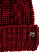 Красная шапка из шерсти с отворотом Il Trenino | Фото 3