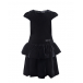 Черное бархатное платье Moschino | Фото 1