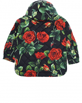 Куртка с принтом &quot;розы&quot; Dolce&Gabbana Мультиколор, арт. L2JBJV FSSGO HN2ZO | Фото 2