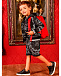 Хлопковая футболка с принтом и патчем Dolce&Gabbana | Фото 2