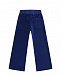 Синие спортивные брюки из велюра Molo | Фото 2