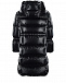 Черное пальто-пуховик Moncler | Фото 2