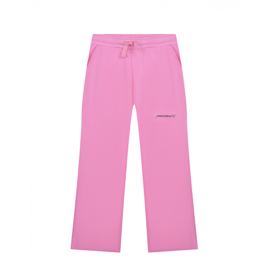 Розовые спортивные брюки прямого кроя Hinnominate | Фото 1