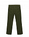 Зеленые велюровые брюки IL Gufo | Фото 2