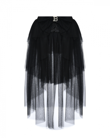 Пояс-юбка, черный Balmain | Фото 1