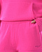 Трикотажные брюки цвета фуксии MSGM | Фото 7