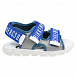 Синие сандалии с серыми вставками Bikkembergs | Фото 2
