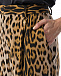 Прямые брюки с леопардовым принтом Roberto Cavalli | Фото 9