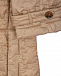 Бежевое стеганое пальто Fendi | Фото 6