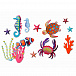 Набор для творчества &quot;Обитатели морей 3D&quot; декорируем стикерами Janod | Фото 2