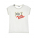 Белая футболка с логотипом Dolce&Gabbana | Фото 1