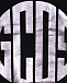 Черная толстовка-худи с логотипом GCDS | Фото 3