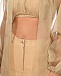 Блузка шифоновая с рукавами бафами, бежевая Alberta Ferretti | Фото 9