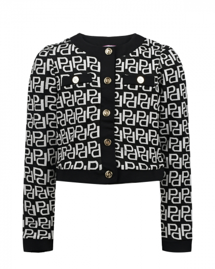 Пиджак со сплошным лого Pinko | Фото 1