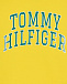 Желтый свитшот с синим логотипом Tommy Hilfiger | Фото 3