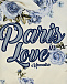 Толстовка-худи с принтом &quot;Paris Love&quot; Monnalisa | Фото 4