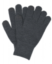 Темно-серые перчатки с Touch Screen