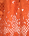 Оранжевая юбка с кружевным подолом Self Portrait | Фото 9