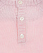 Розовый джемпер из шерсти и кашемира Tomax | Фото 4