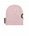 Розовая шапка с принтом &quot;медвежонок&quot; Moschino | Фото 2