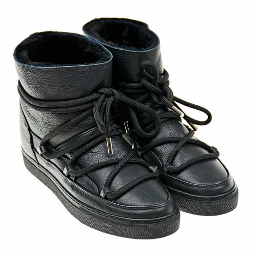 Кожаные мунбуты на шнуровке INUIKII | Фото 1